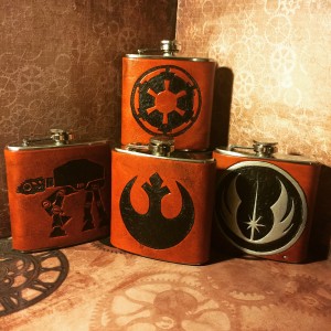 Star Wars Leather Flasks