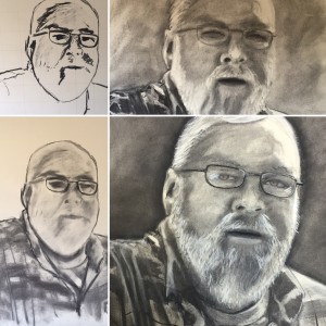 Drawing of Co-workers Father