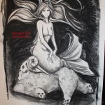 She Mermaid Charcoal