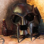 Leather Demon Mask