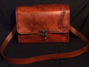 Elven Leather Messenger Bag