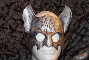 Silver Cat Mask