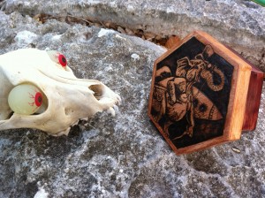 Pyrography Steampunk Elephant