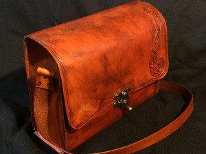 Elven Leather Messenger Bag