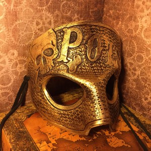 Gold Poison Mask